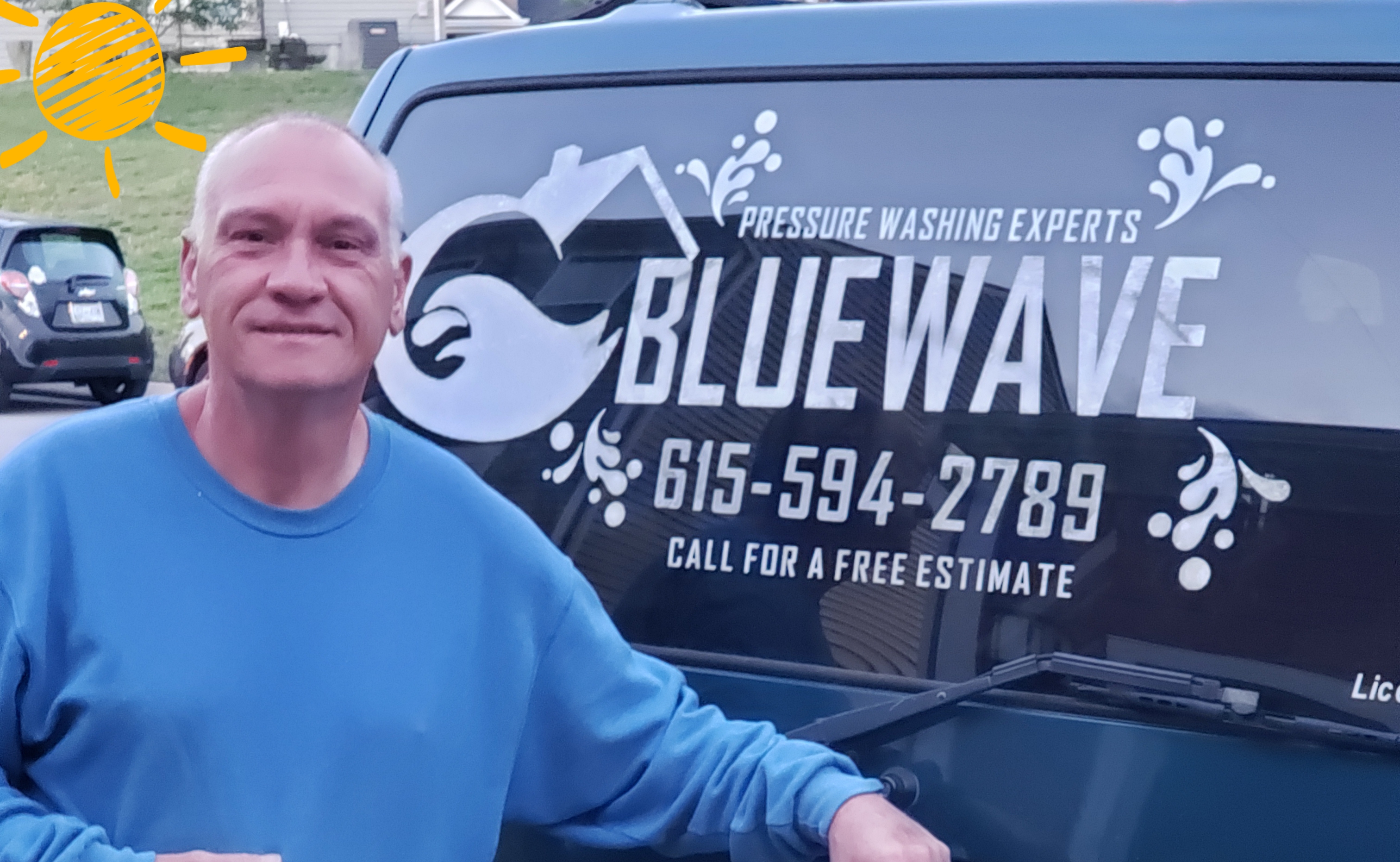 Blue Wave Pressure Washing, LLC logo