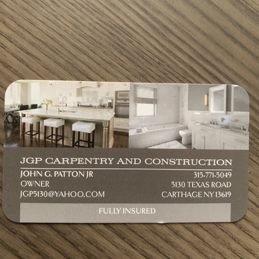 Jgp Carpentry and Construction logo