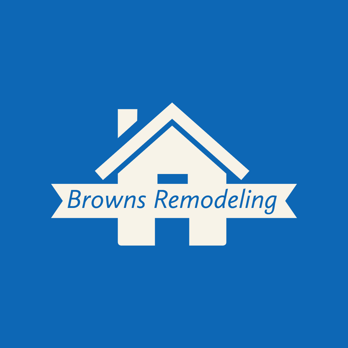 Logo for Brown's Remodeling