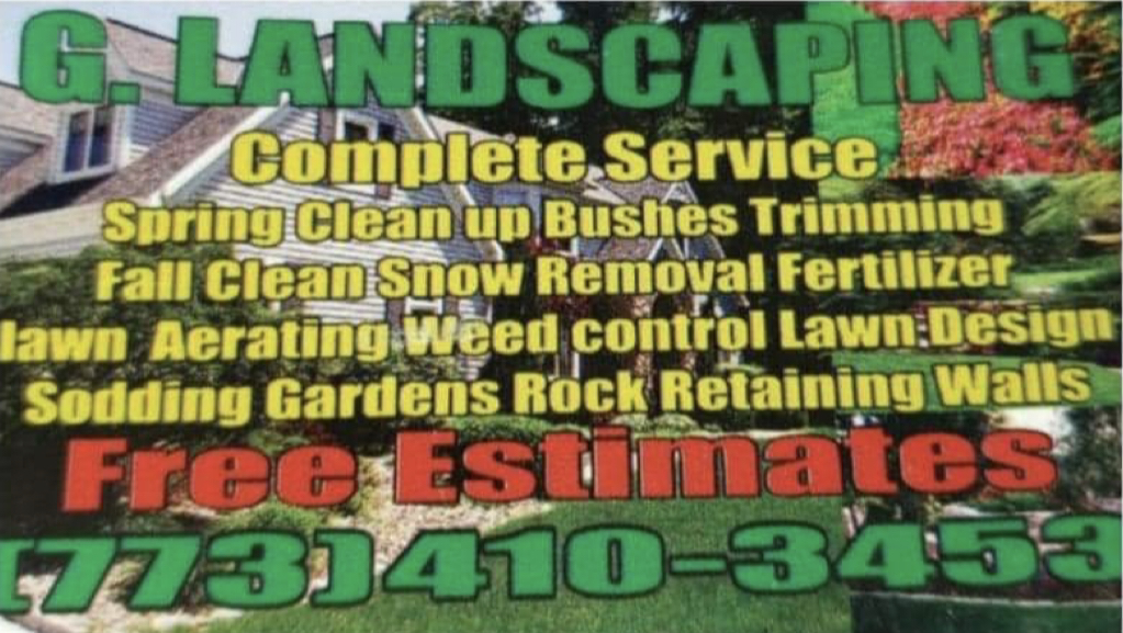 Logo for G Landscaping