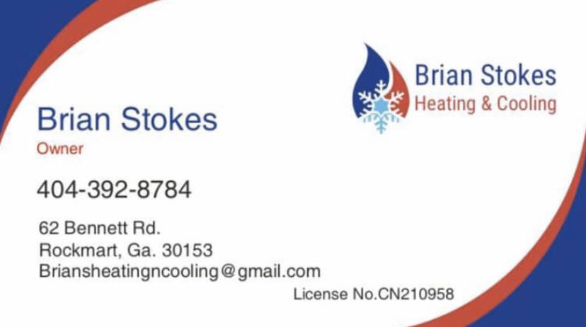 Brian Stokes Heating & Cooling logo