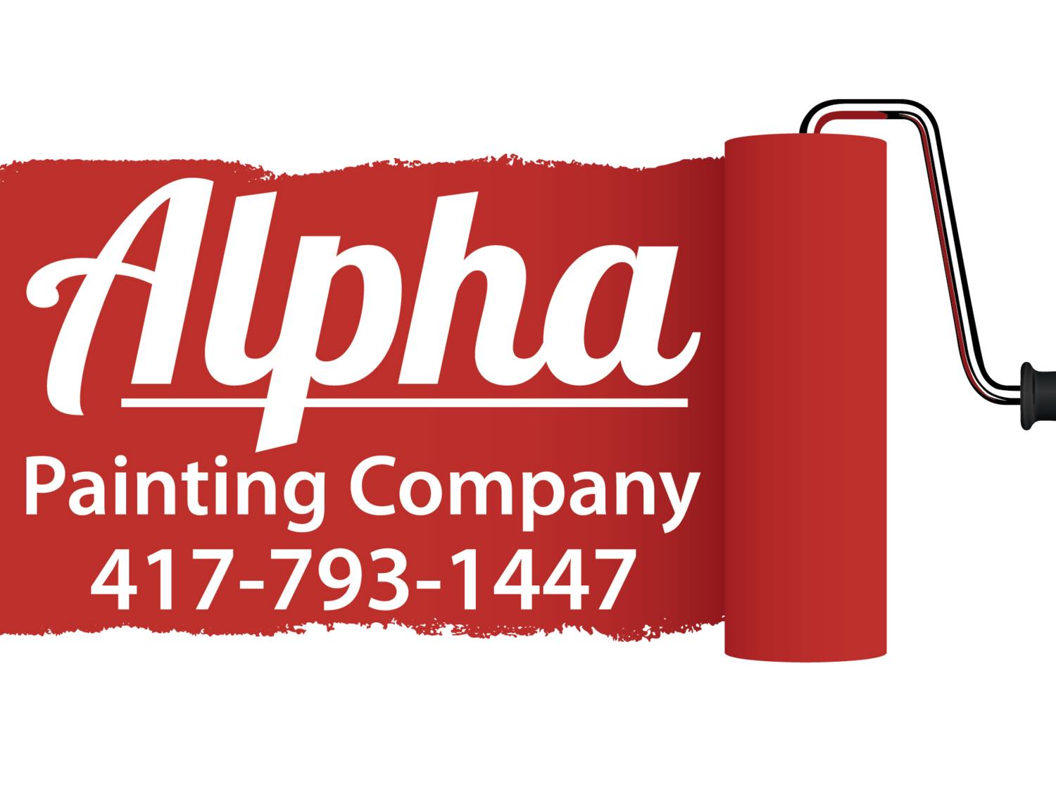 Alpha Painting Company logo