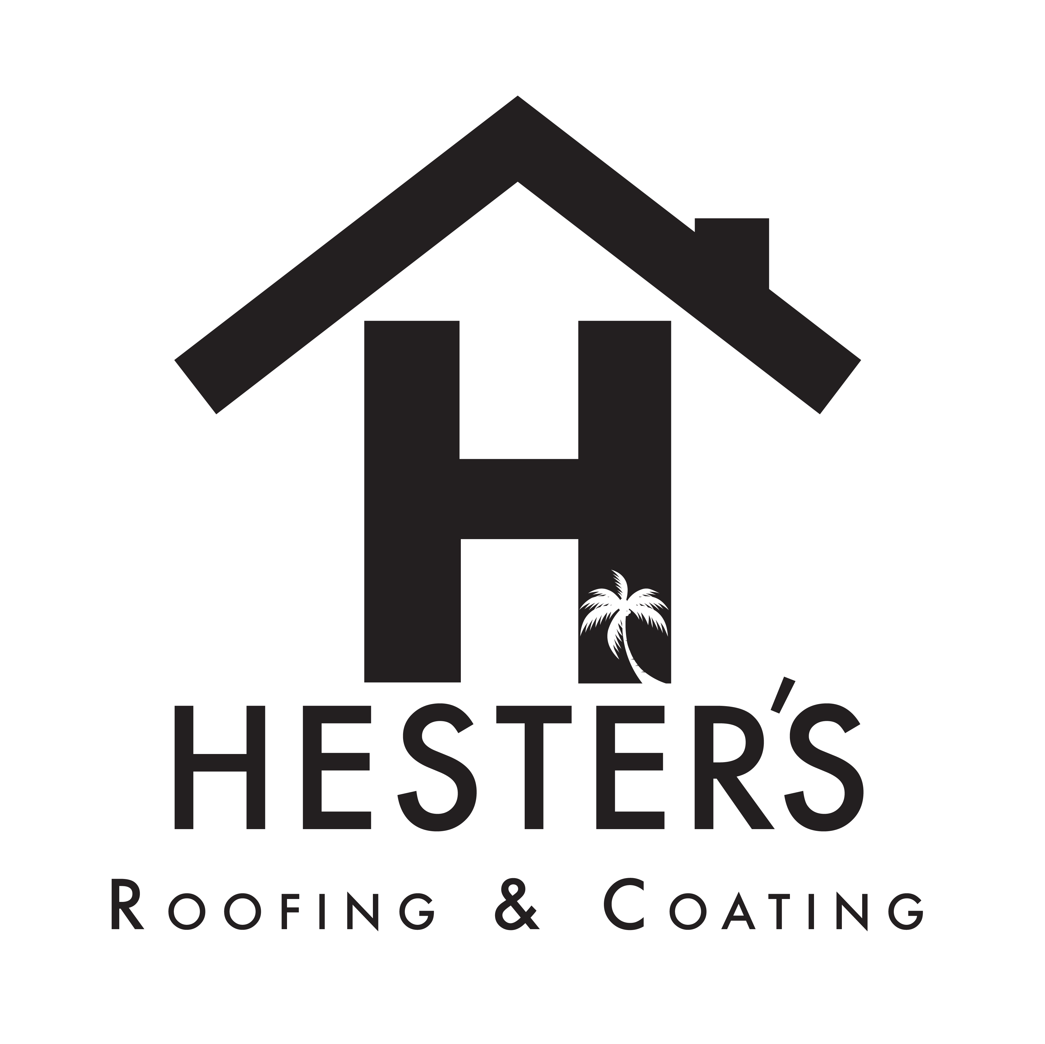 Logo for Hester's Roofing