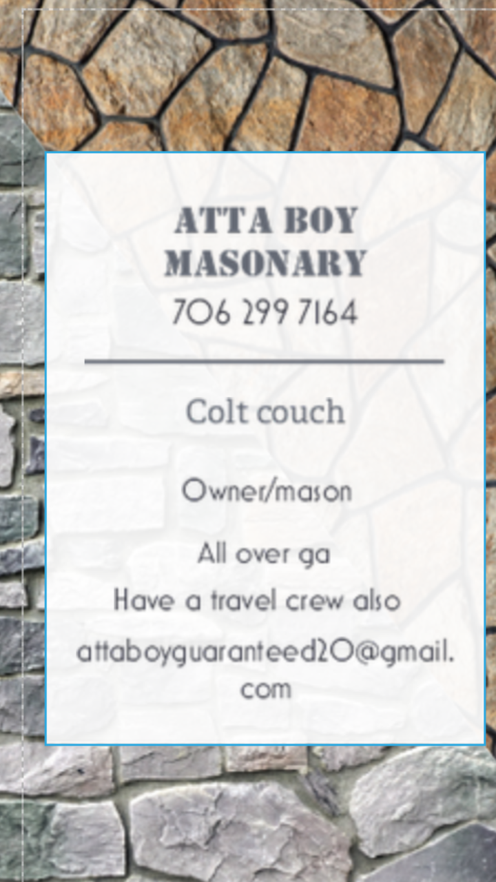 Avatar for Attaboy masonry