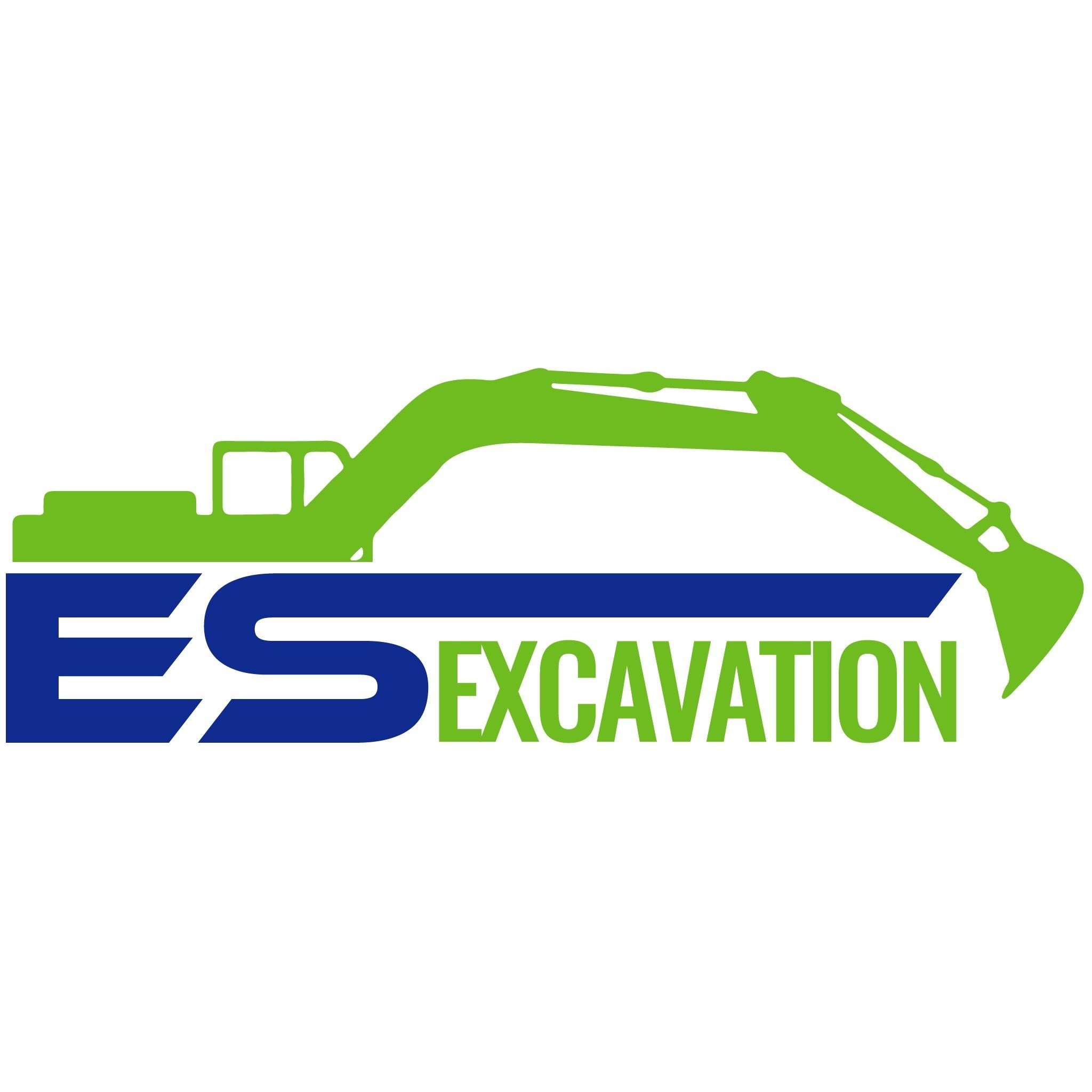 ES Excavation logo