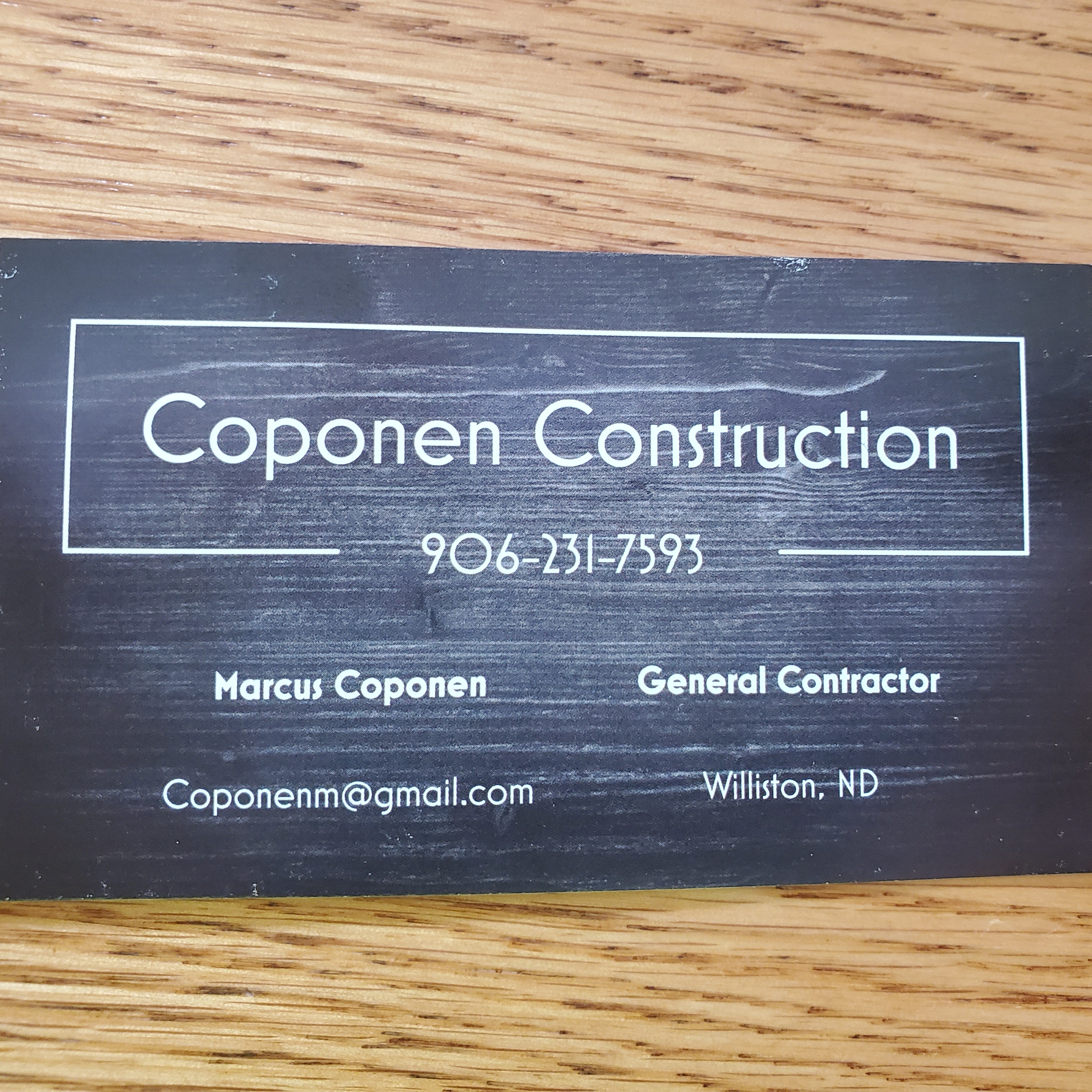 Coponen Construction logo