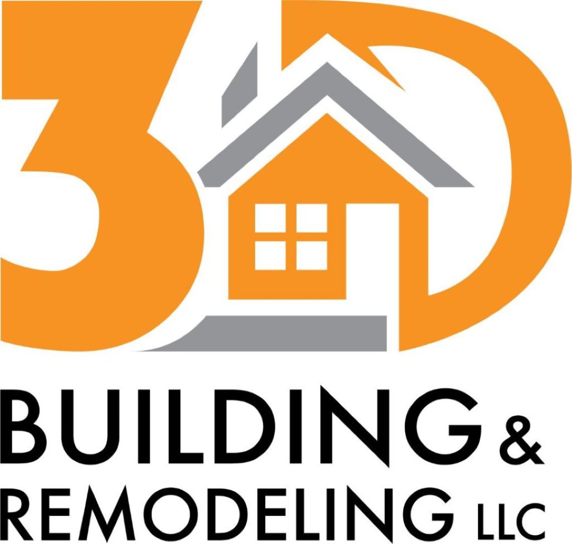 Logo for 3D Building & Remodeling LLC