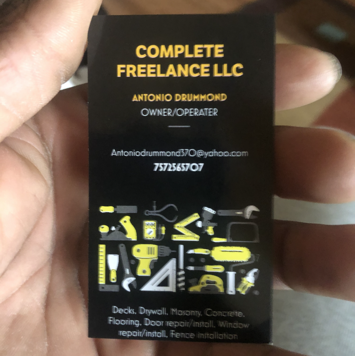 Complete freelance llc logo