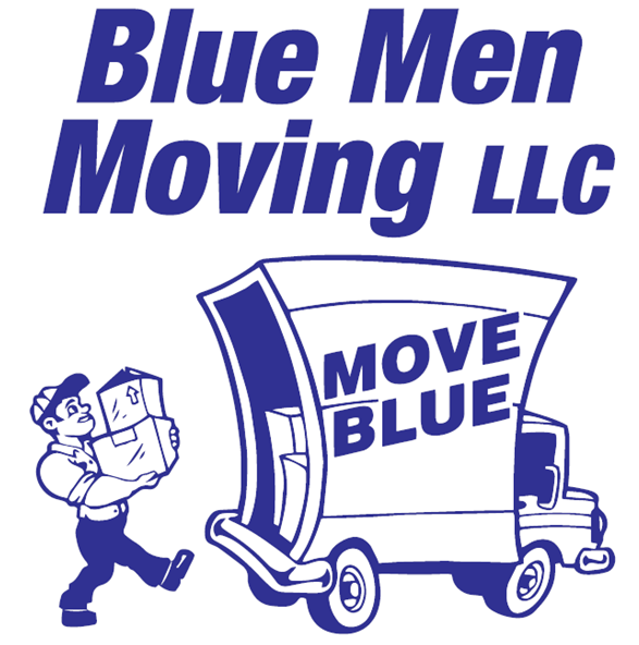 Logo for Blue Men Moving Columbus