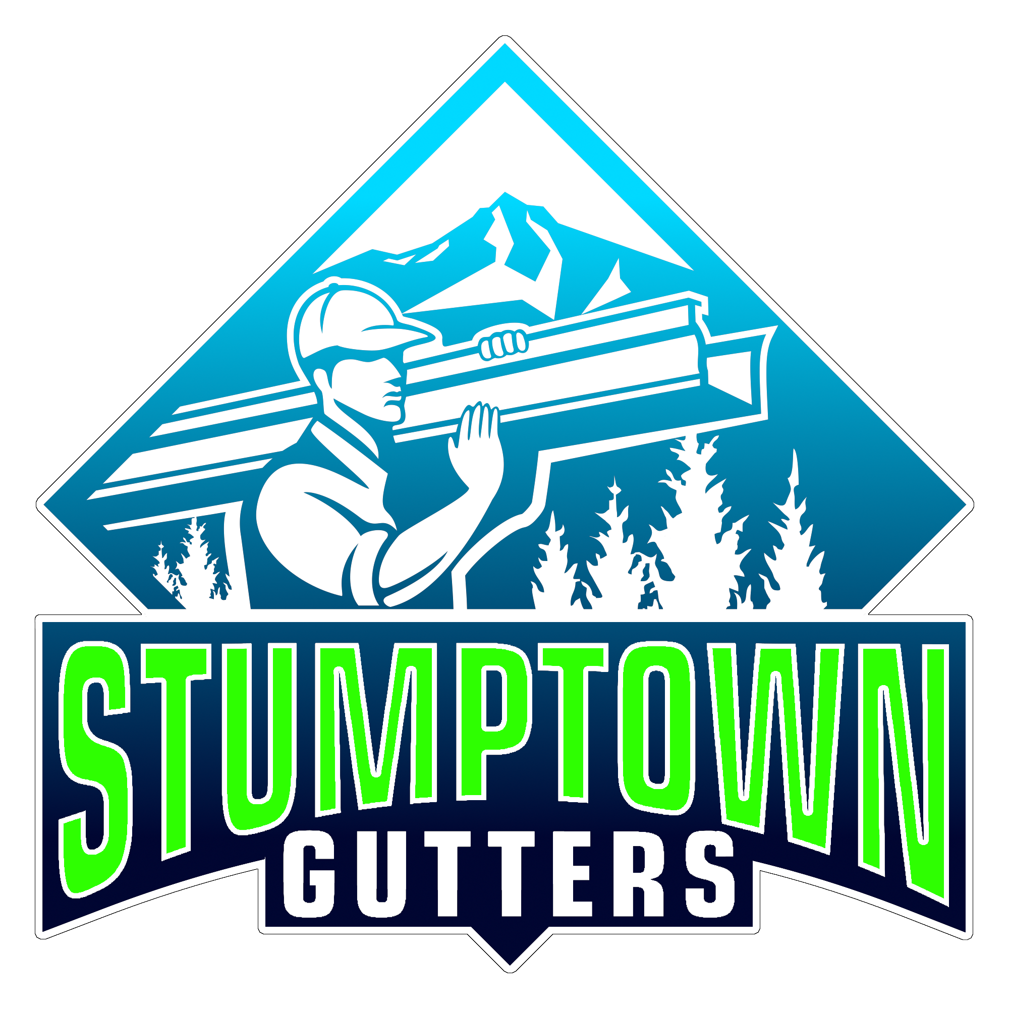 Stumptown Gutters logo
