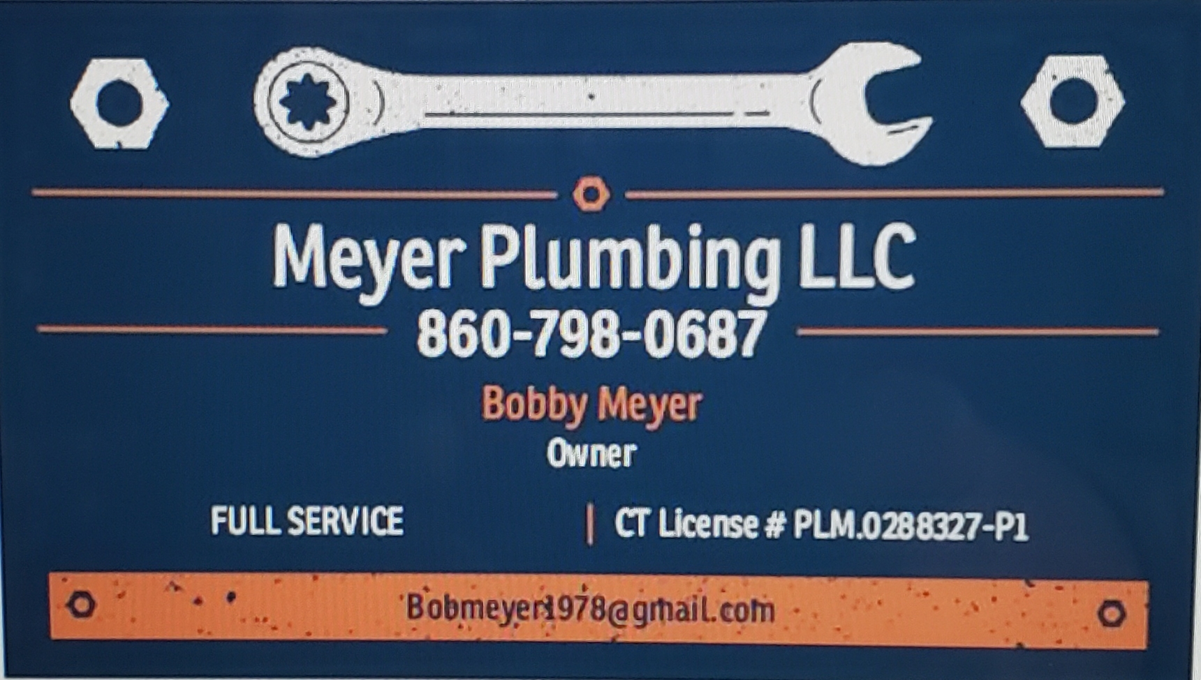 Logo for Meyer Plumbing LLC