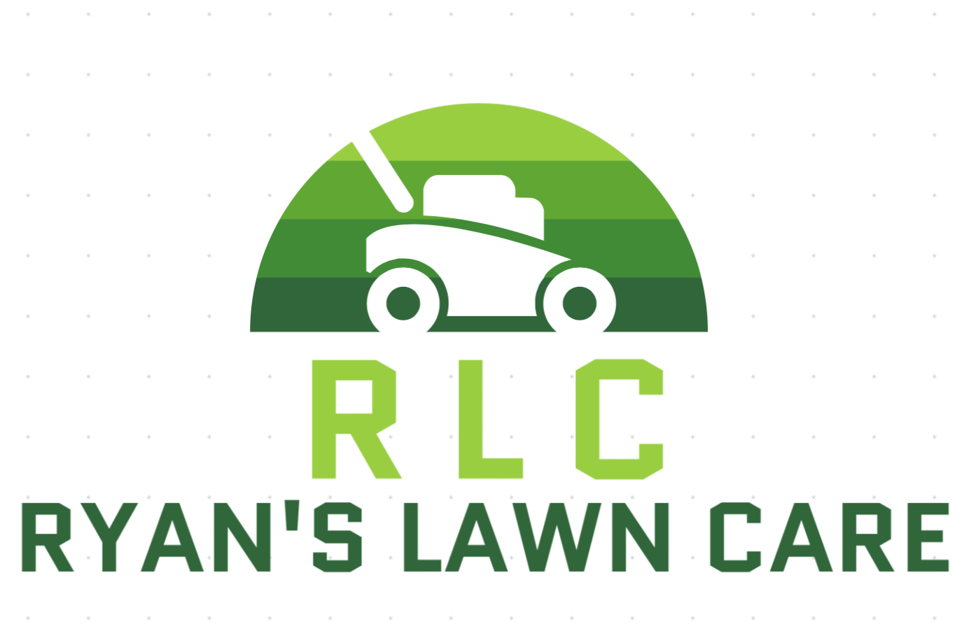 Logo for RLC Ryans lawn care