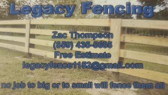 Legacy Fencing logo