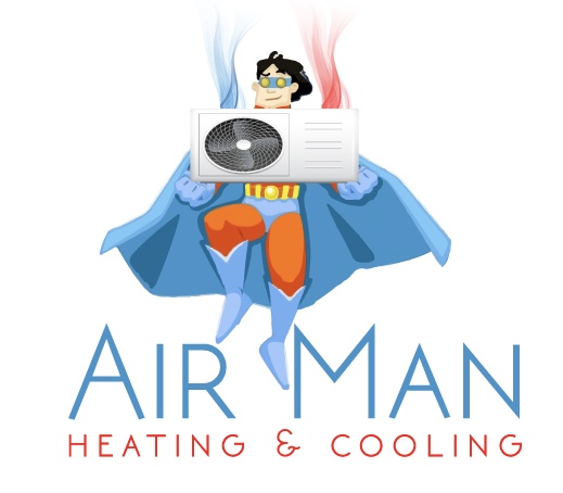 Air man heating & cooling logo