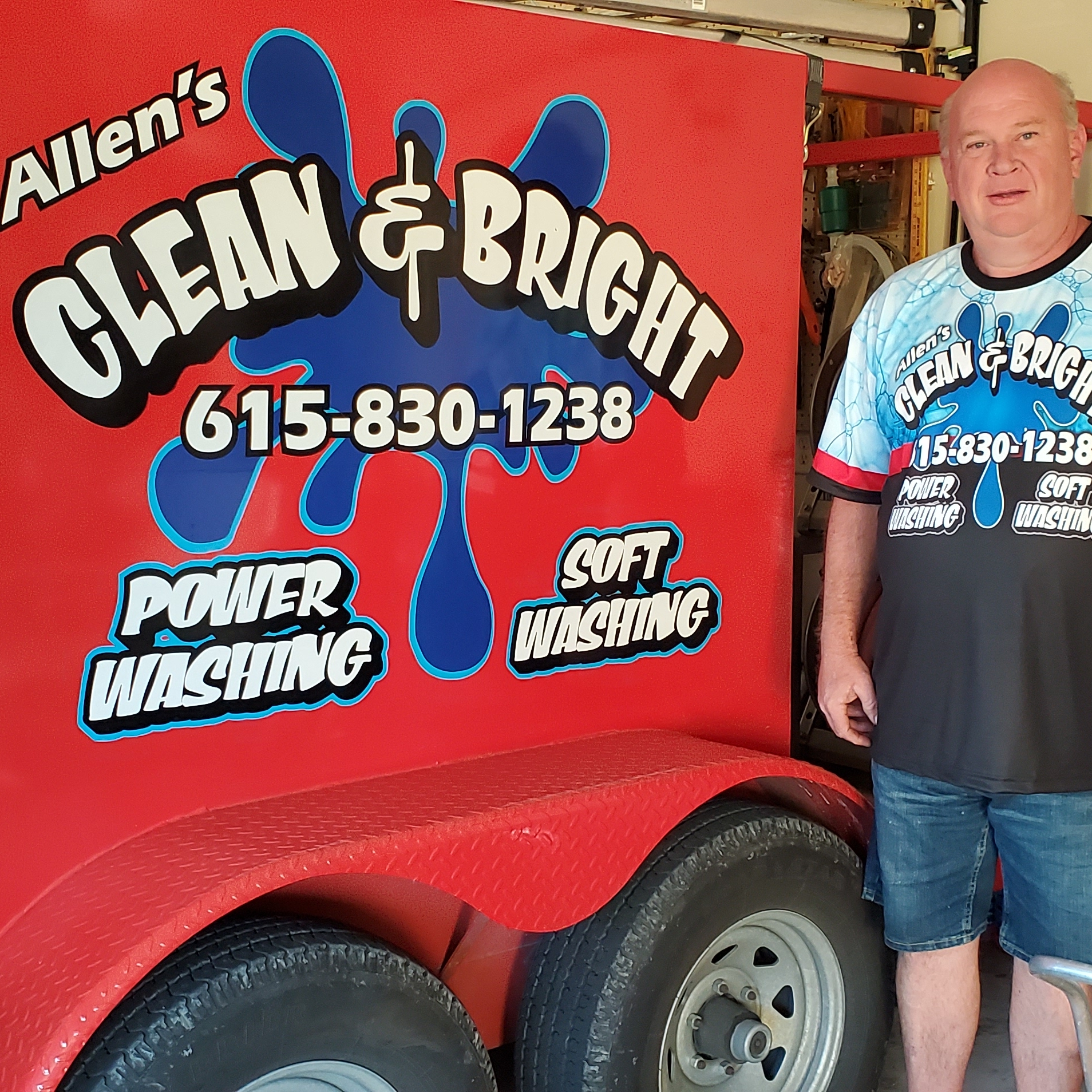 Logo for Allen's Clean & Bright