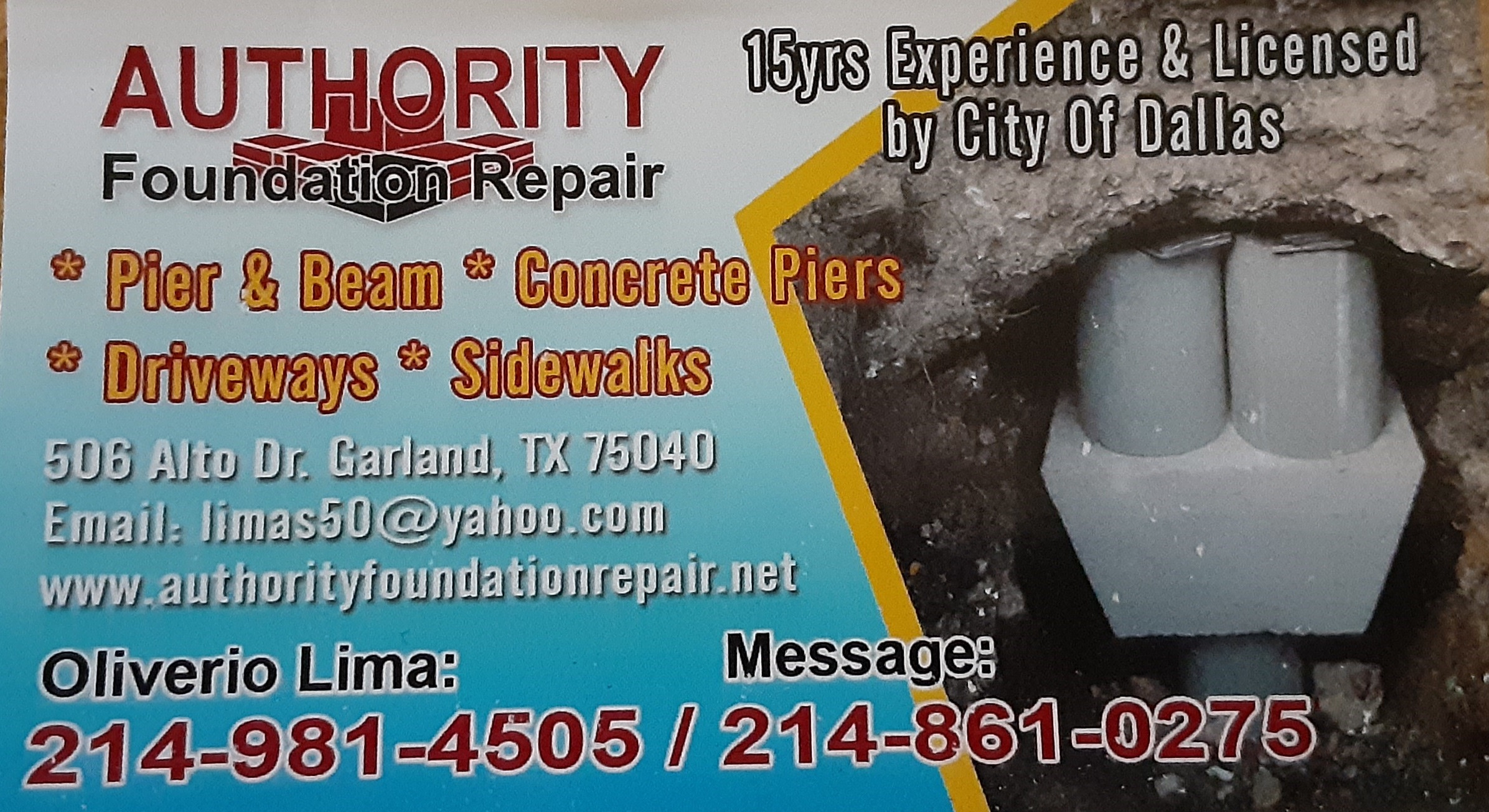 Avatar for Authority foundation Repair
