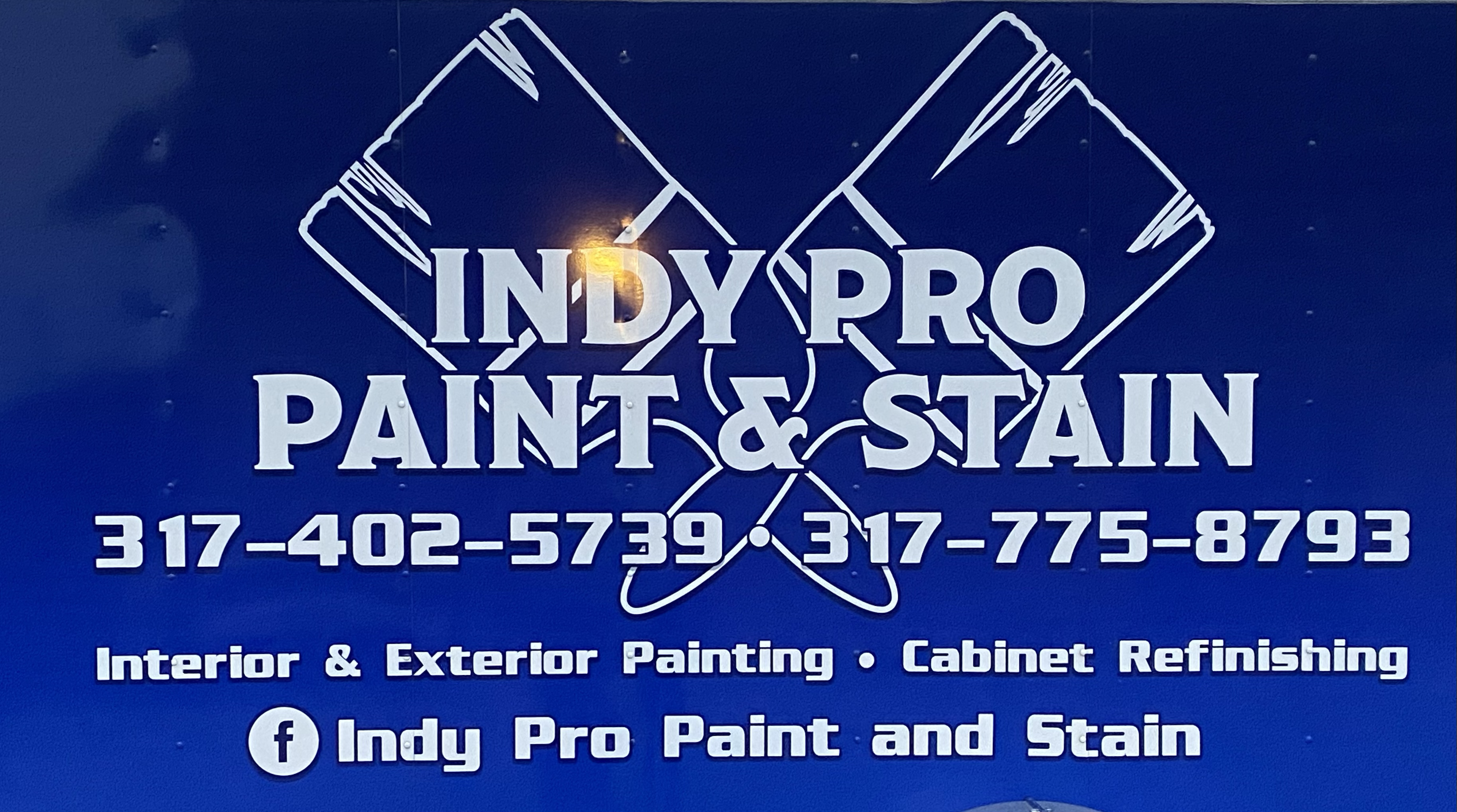 Logo for Indy Pro Paint and Stain