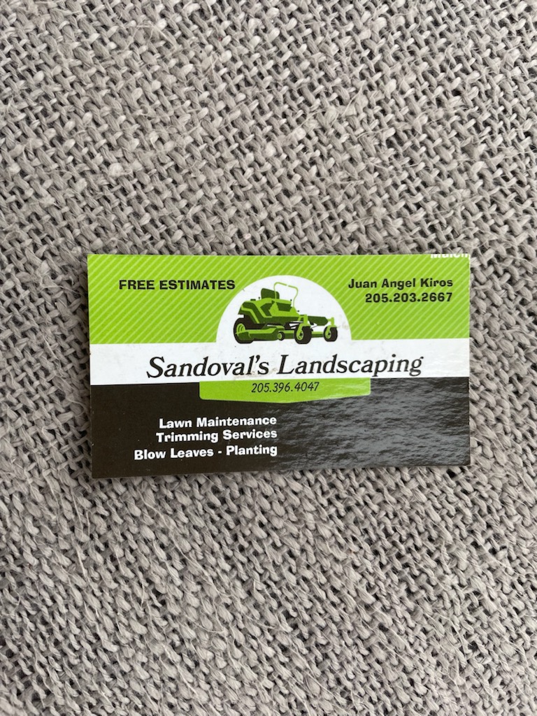 Sandoval Landscaping logo
