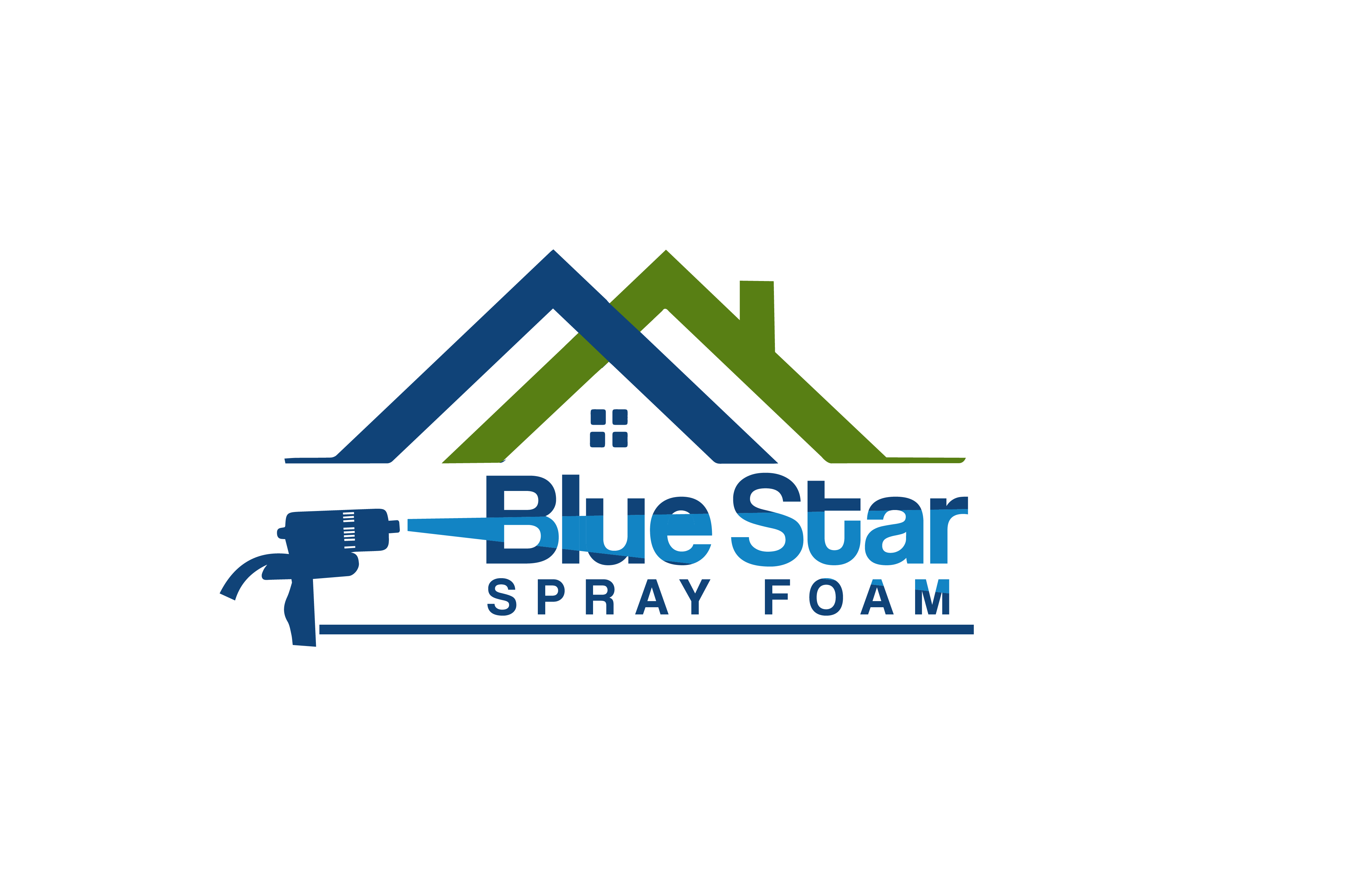 Blue Star Spray Foam logo
