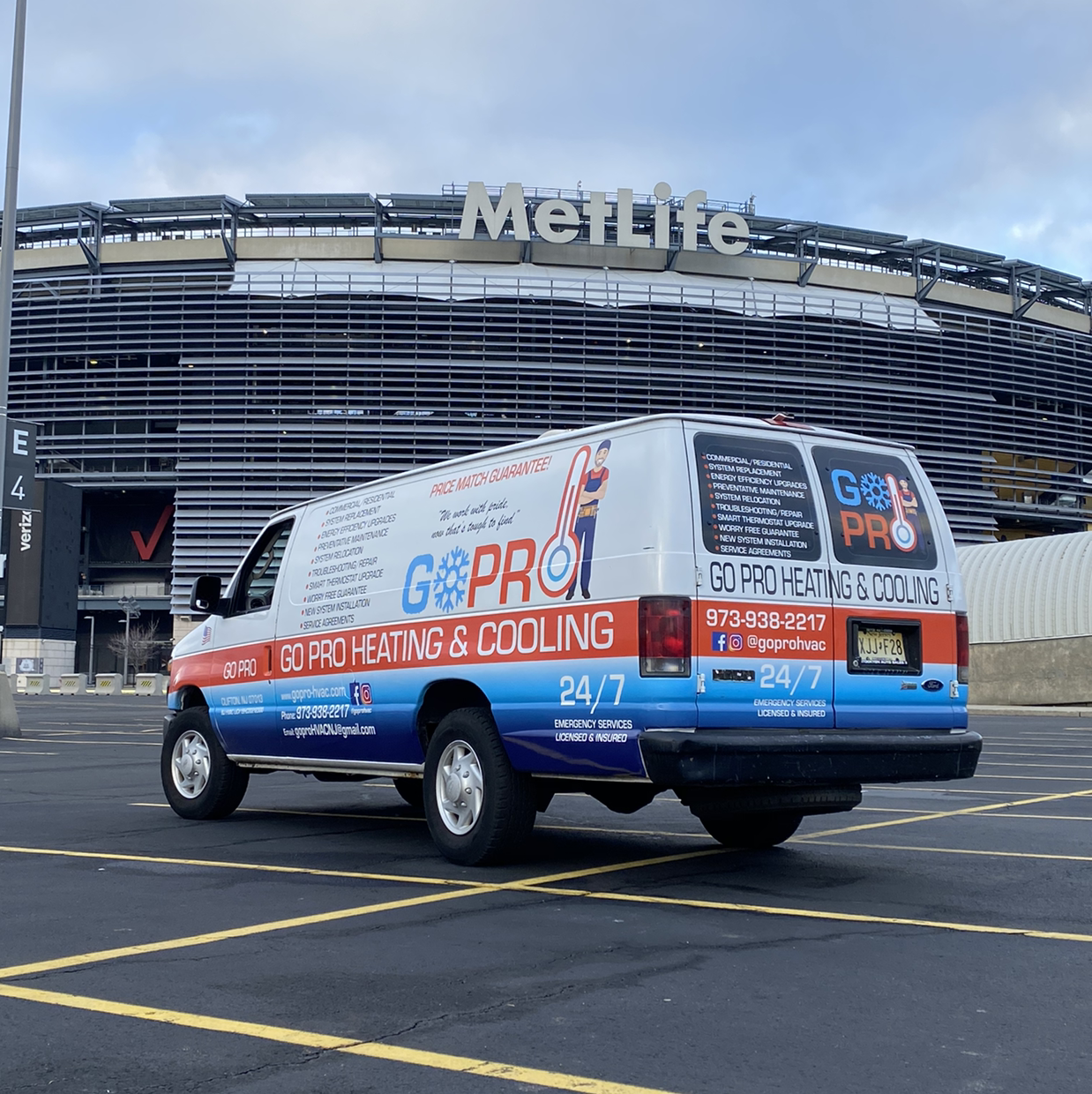 Go Pro Heating & Cooling logo
