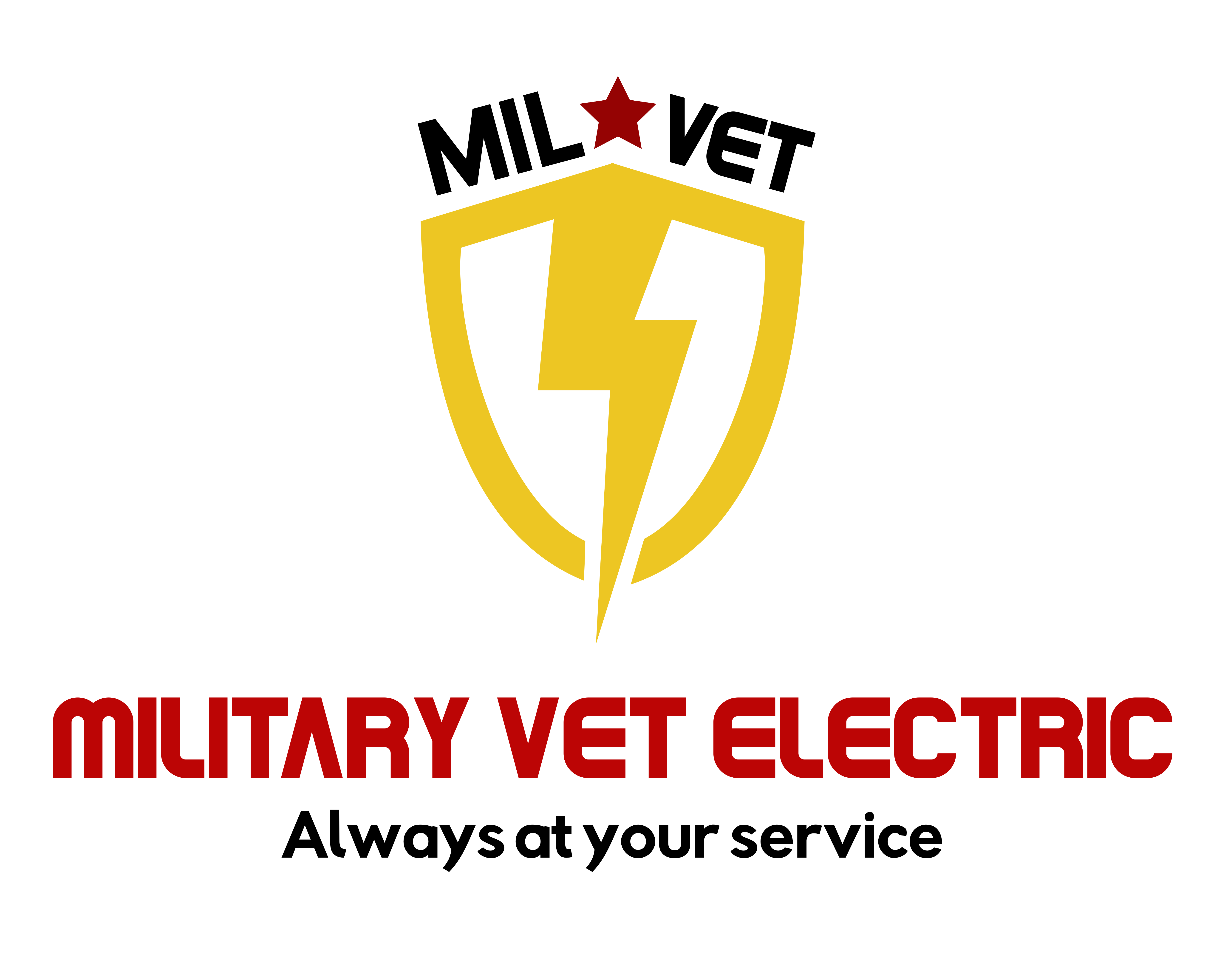 Military Vet Electric logo