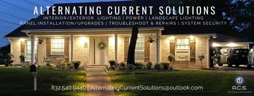 Logo for Alternating Current Solutions Electric