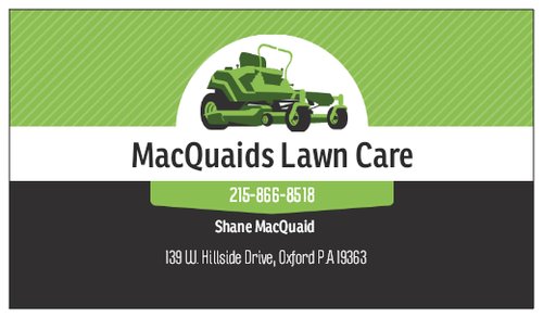 MacQuaid's Lawn and Landscaping logo