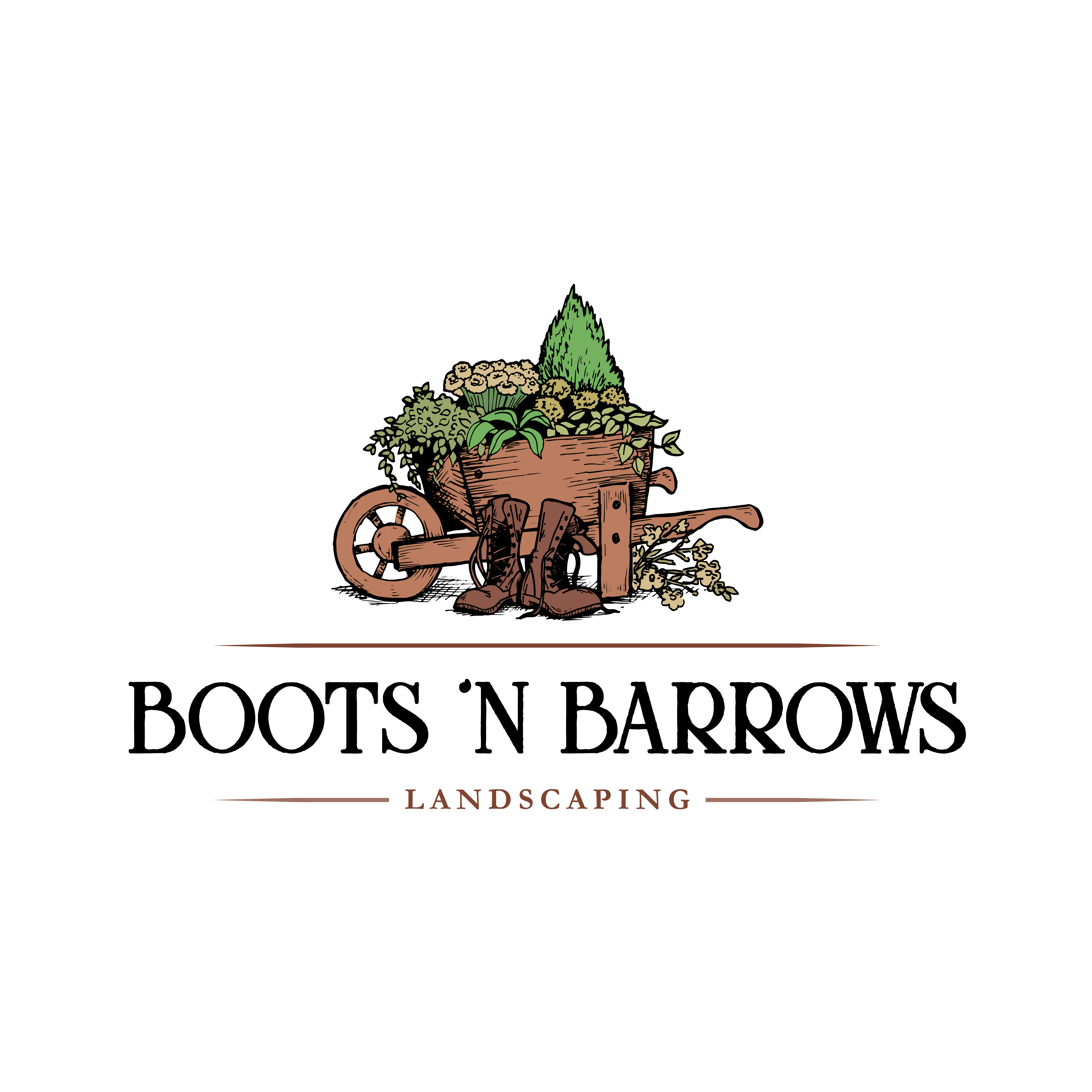 Boots 'n Barrows logo