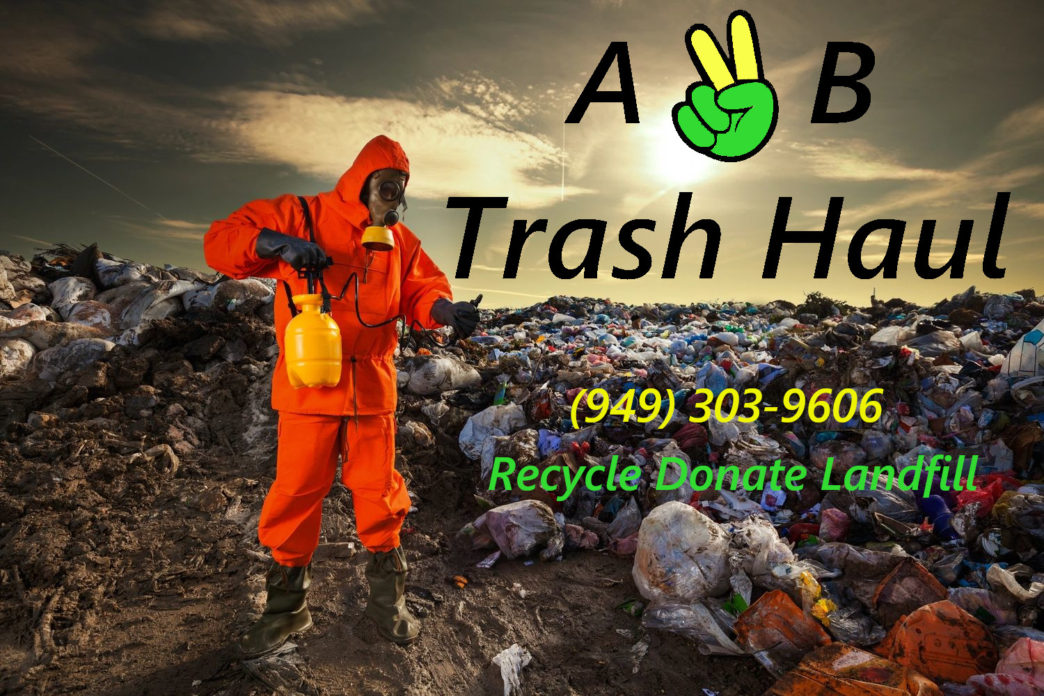 Logo for A2B Trash Haul