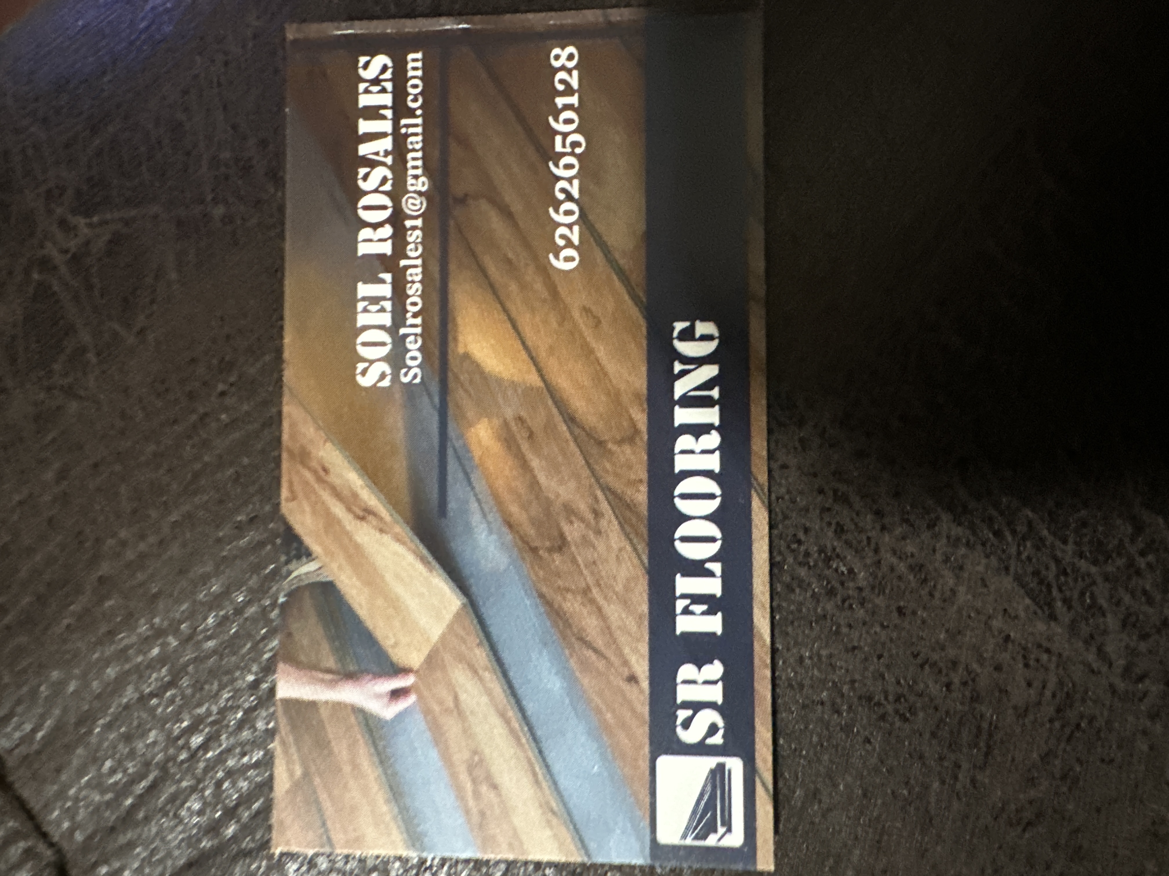 Logo for S.R. Flooring