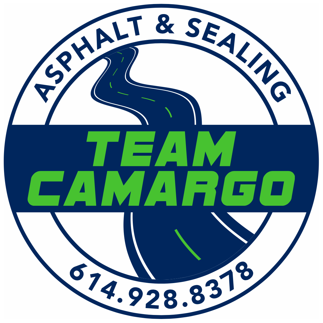 Logo for Team Camargo asphalt and sealing