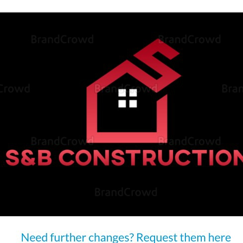 S&B Construction logo
