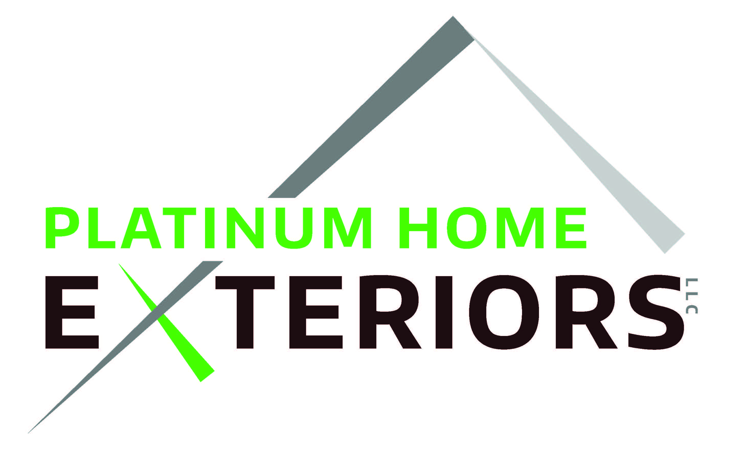 Logo for Platinum Home Exteriors LLC.