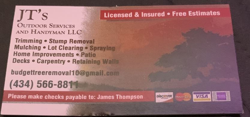 Avatar for JT's Outdoor Services & Home Improvements