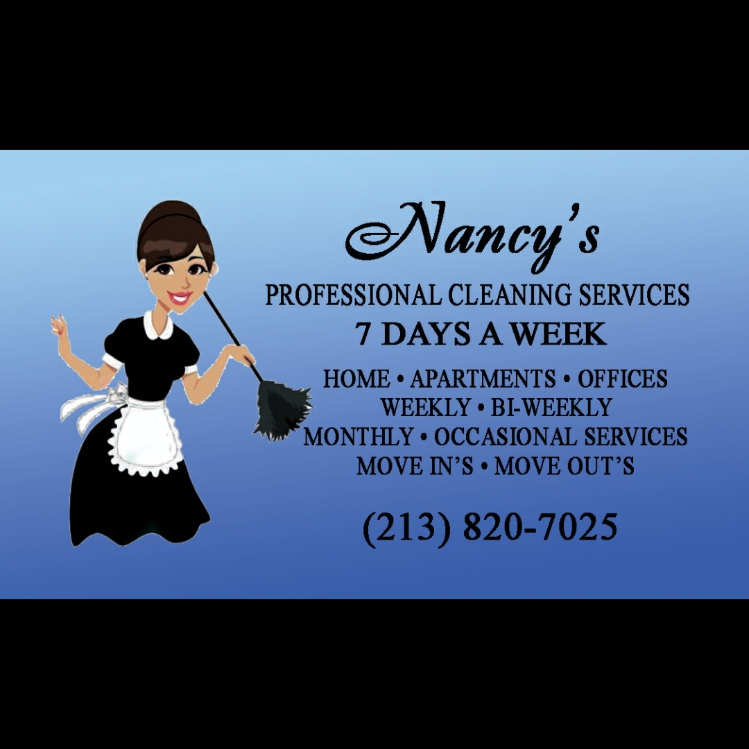 Logo for Nancy's Cleaning Services