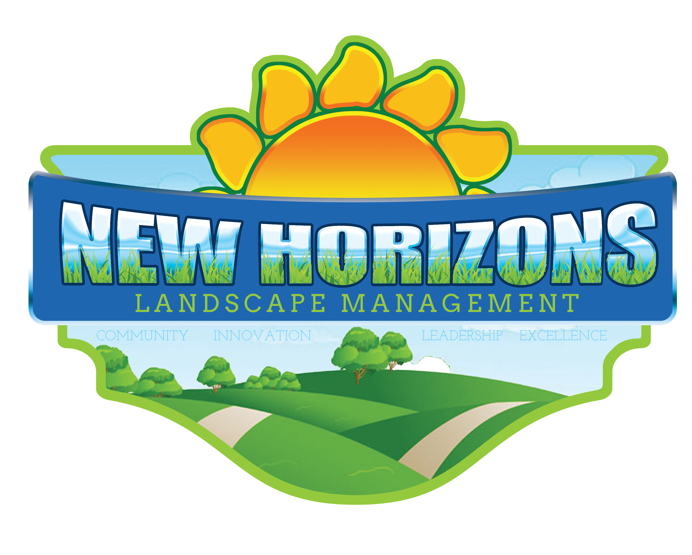 Logo for New Horizons Landscape Management