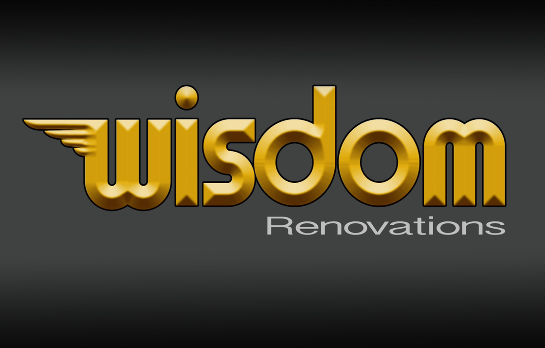 Logo for Wisdom renovations LLC