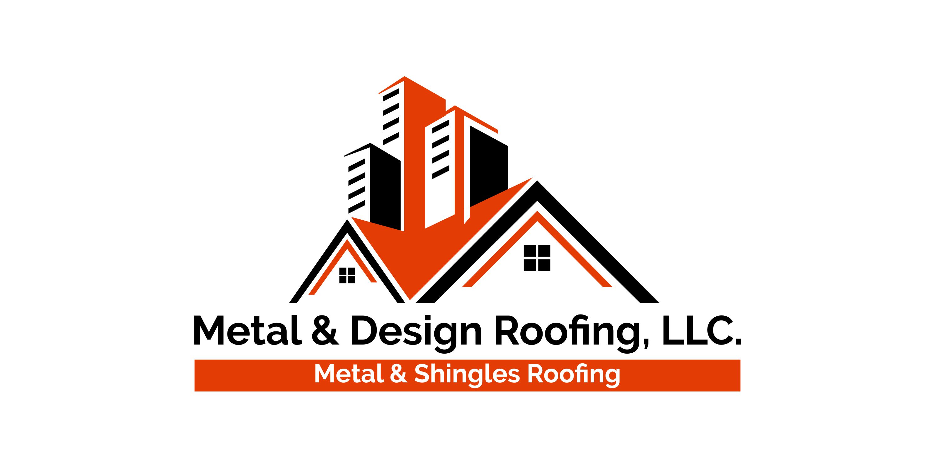 Metal and Design (Metal-shingles roofing) logo