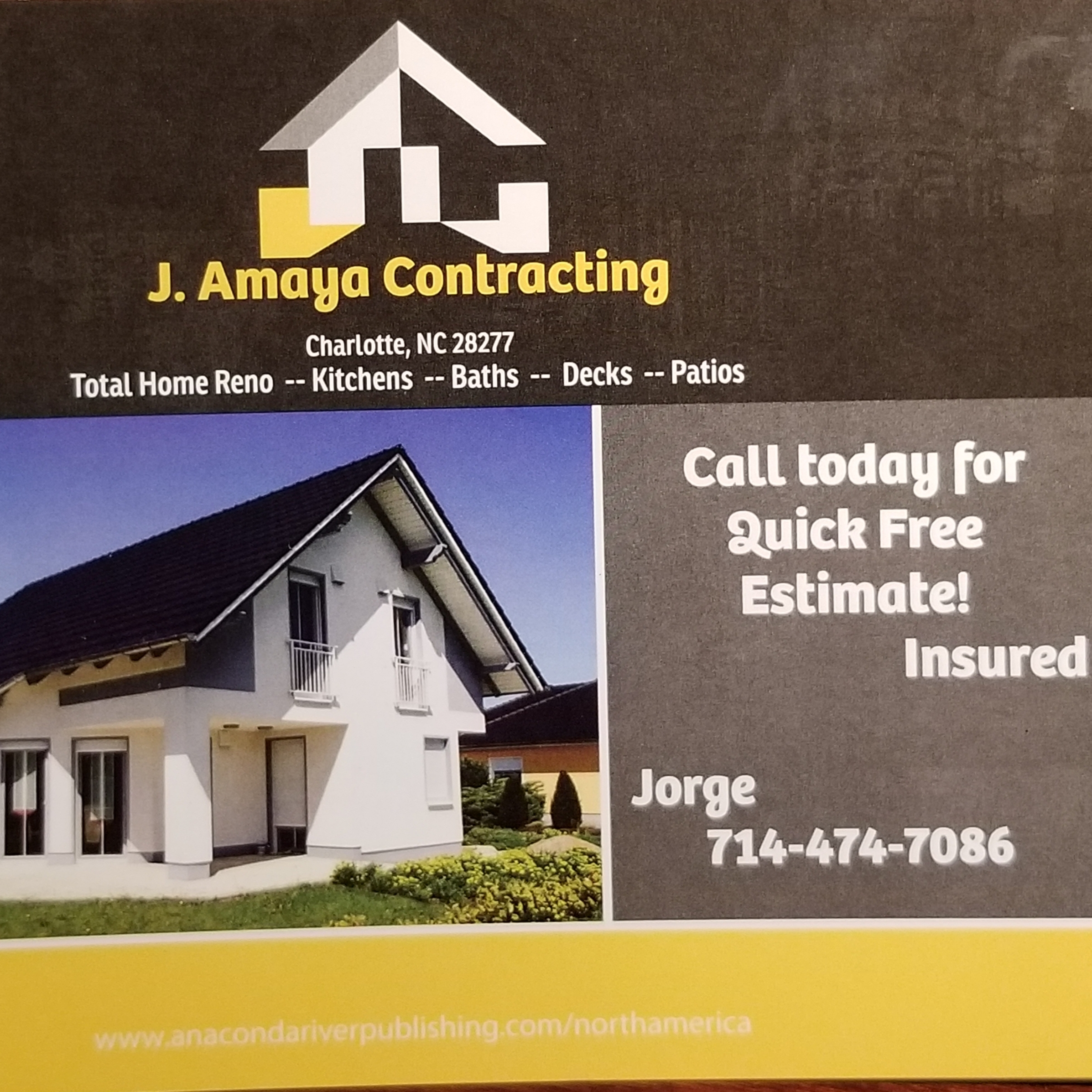 J. Amaya Contracting logo