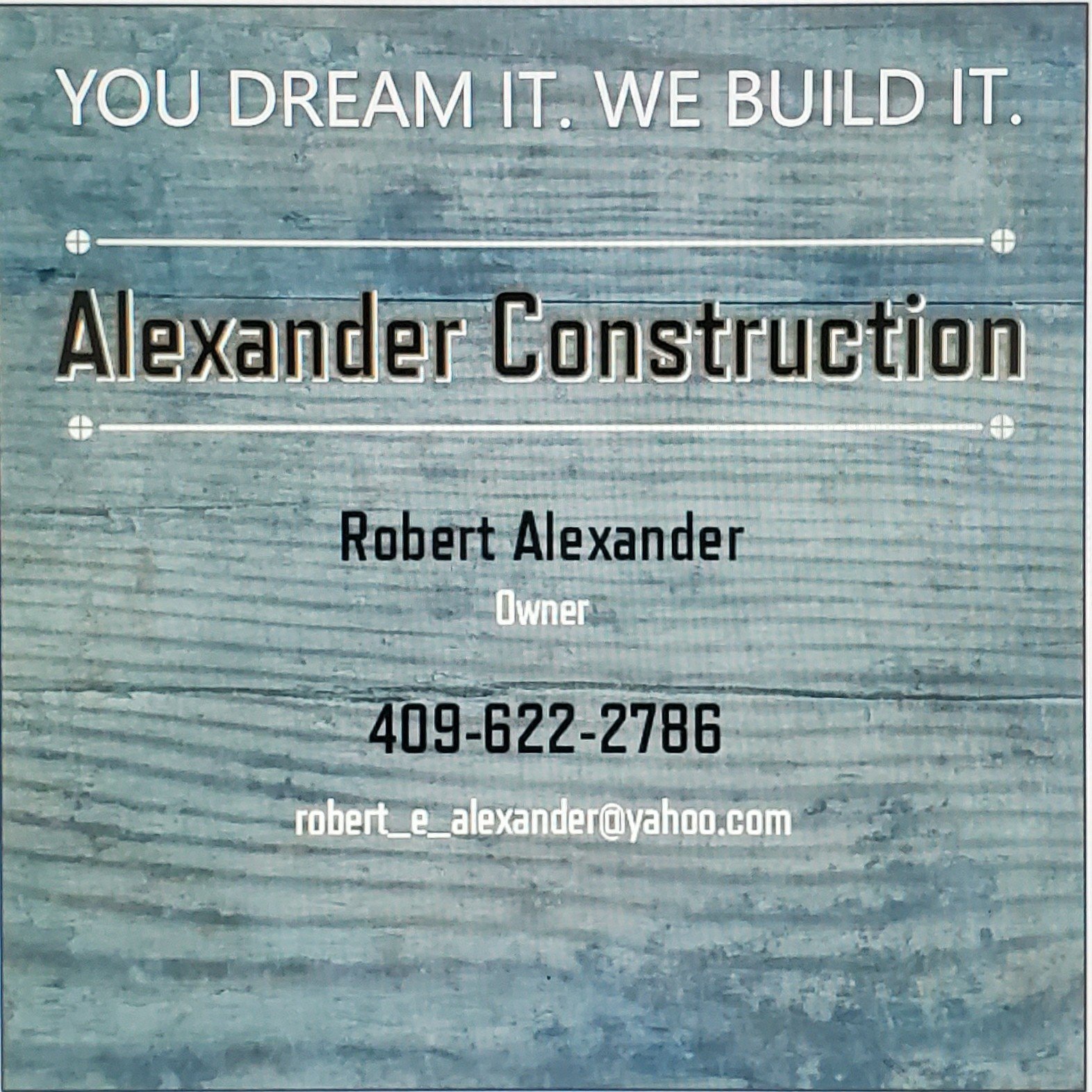 Logo for Alexander Construction