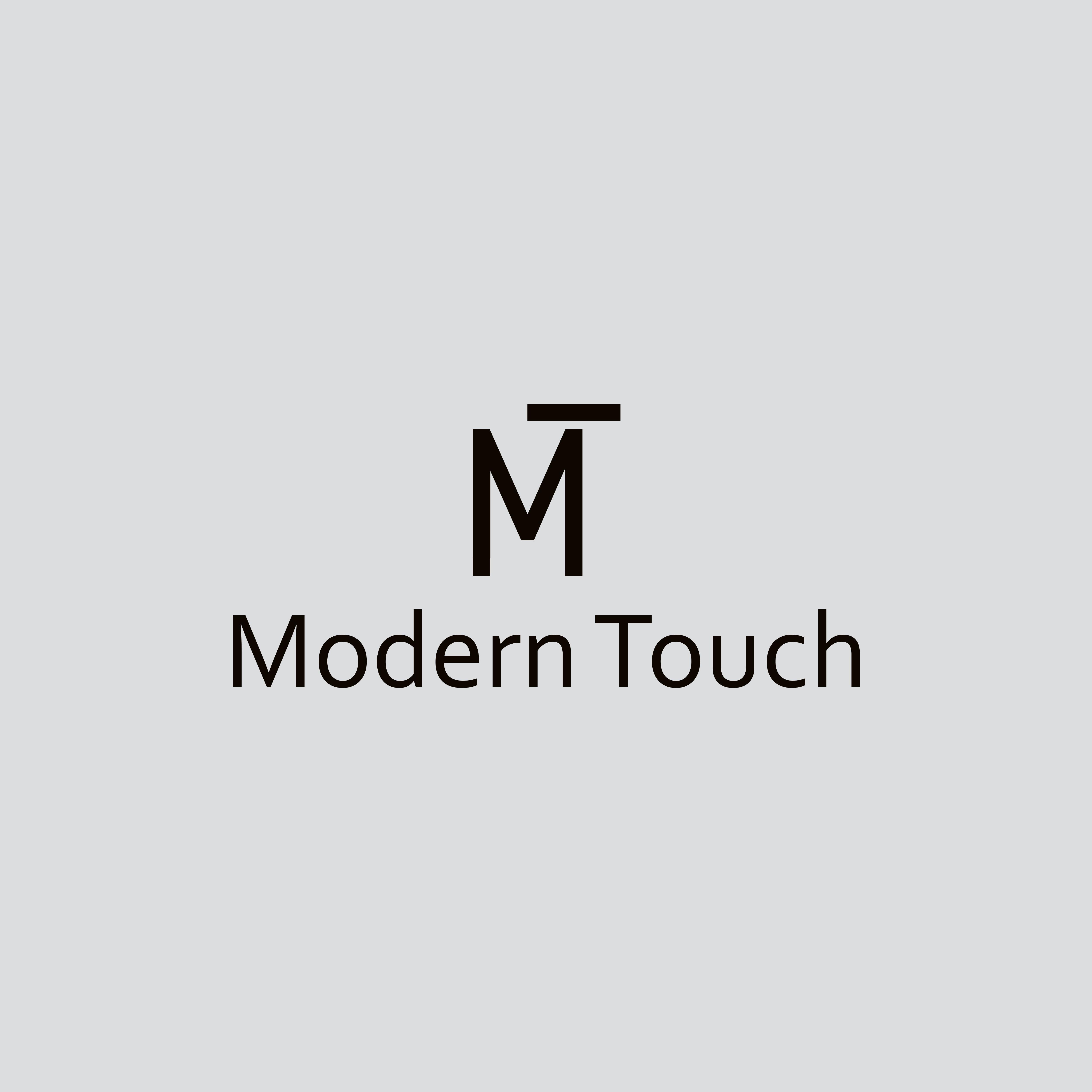 Modern touch logo