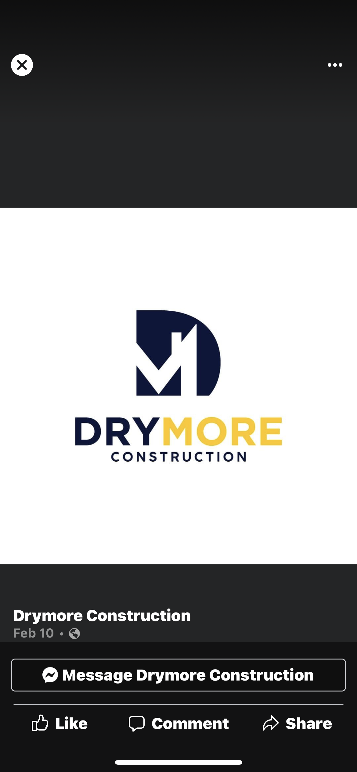 DryMore Construction Corp logo