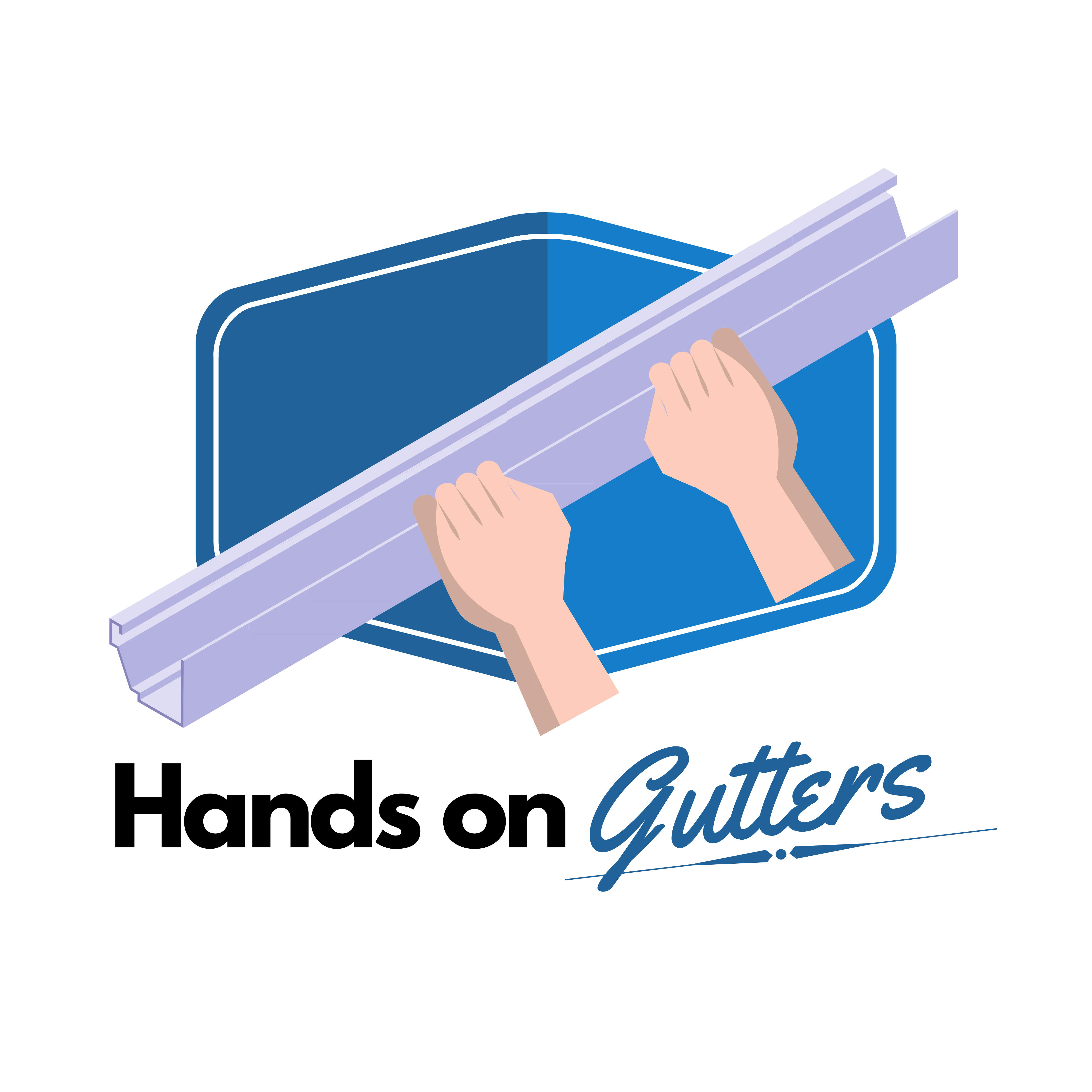 Hands on Gutters logo