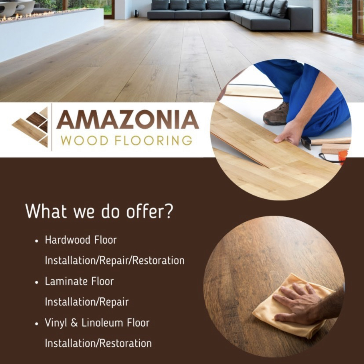 Logo for Amazonia Flooring