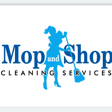 Logo for Mop & Shop Cleaning Service