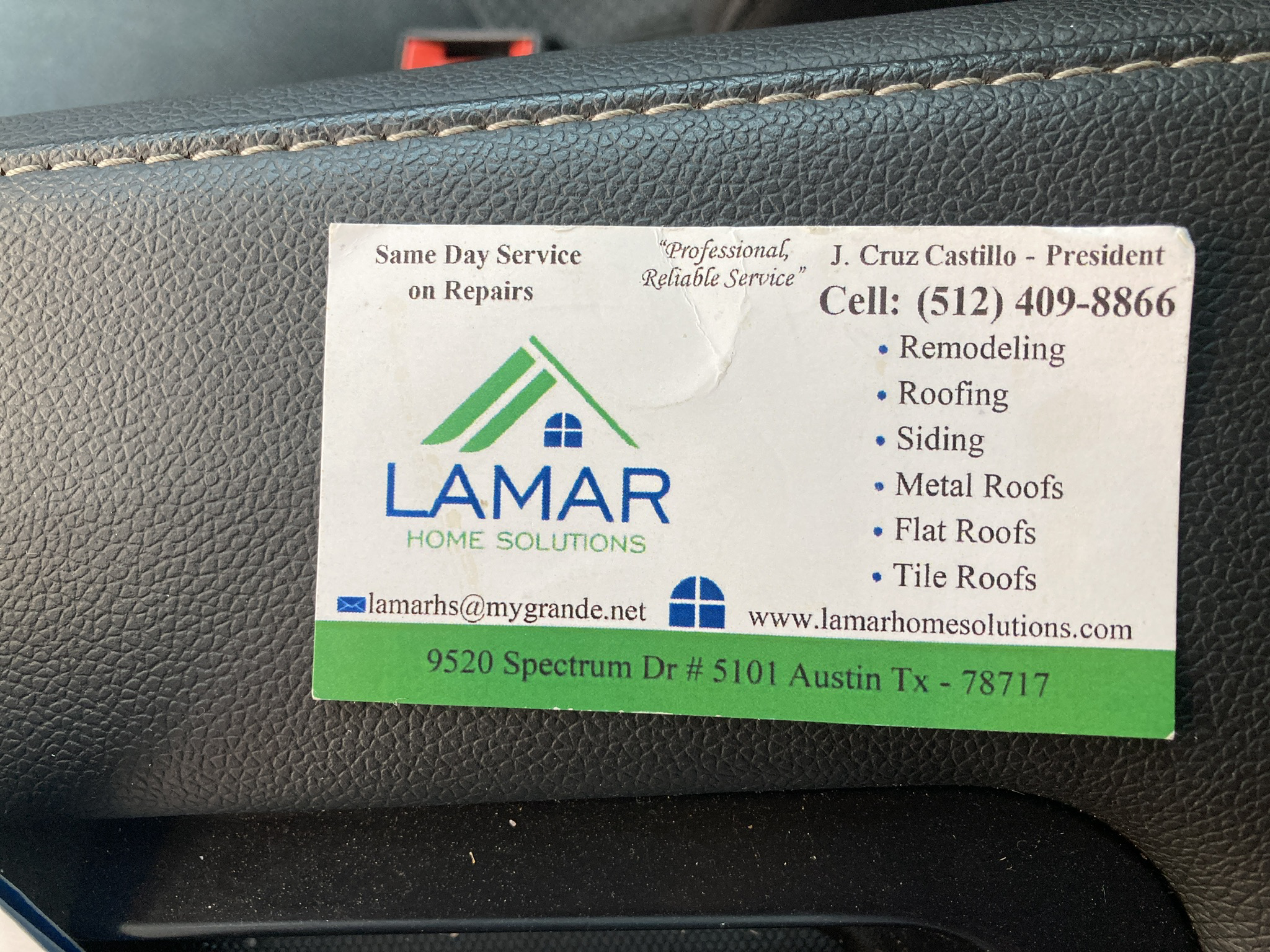Logo for Lamar Home Solutions