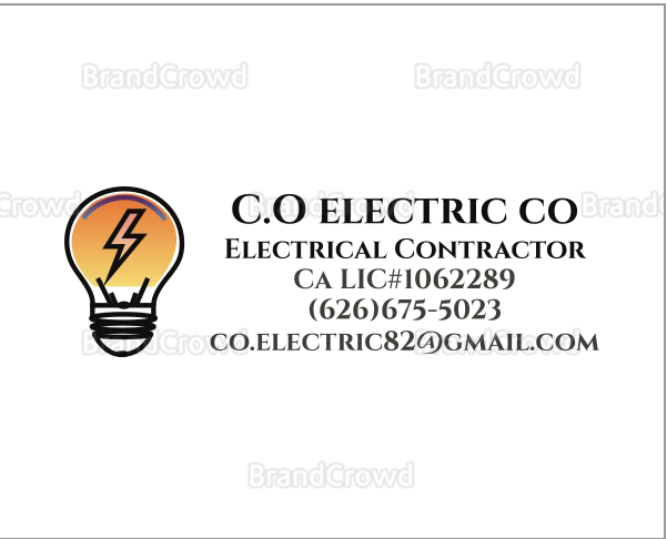 Logo for C.O Electric Co.