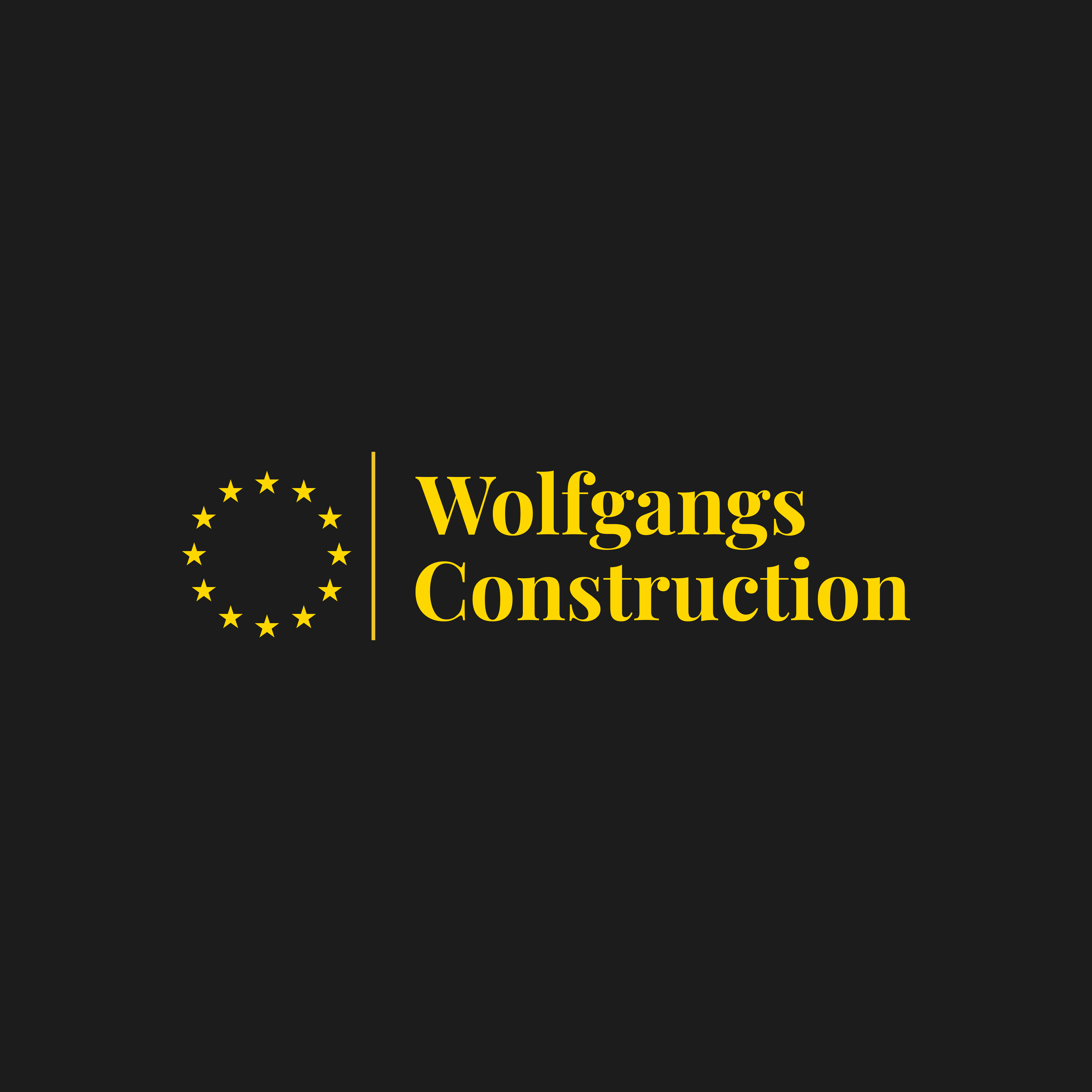 Logo for Wolfgangs Construction