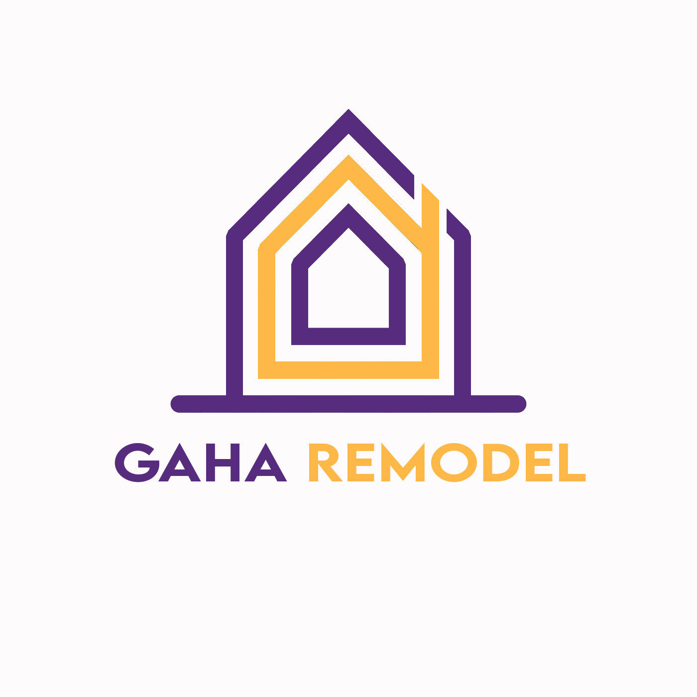 Logo for GAHA Remodel