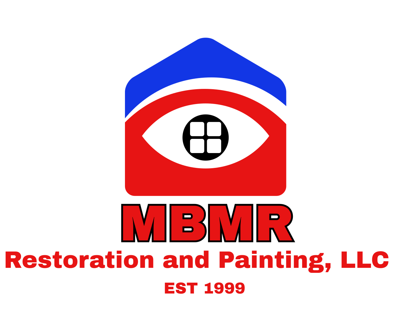 Logo for MBMR Restoration and Painting, LLC